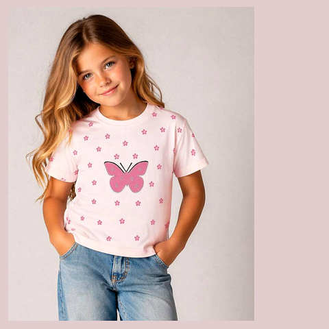 Футболка хлопок д (4-8) 260416-N618