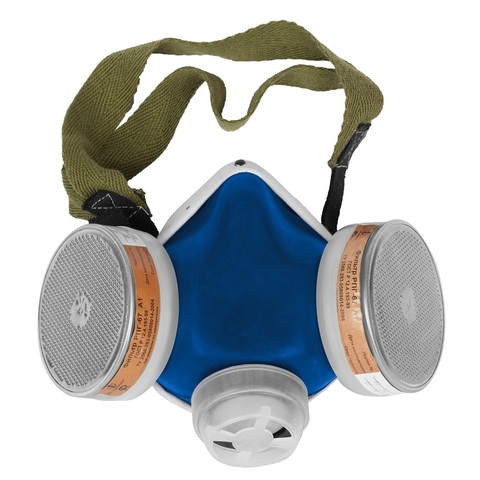 ЗУБР РПГ-67, с фильтрами А1, респиратор противогазовый, Профессионал (11140)