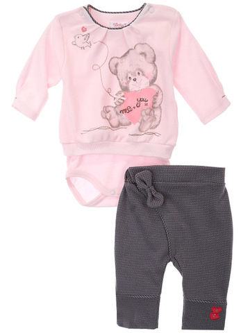 Комплект: боди с мишкой и брючки Sofija Szarusia