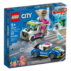Lego konstruktor 60314 Ice Cream Truck Police Chase