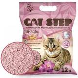 Наполнитель  для кошачьих туалетов Cat Step растительный комкующийся Tofu Lotus, 12л