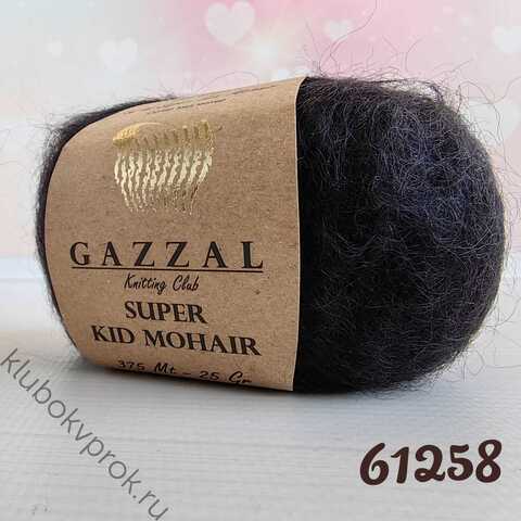 GAZZAL SUPER KID MOHAIR NEW 61258, Черный