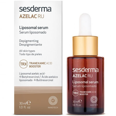 Sesderma AZELAC RU: Сыворотка липосомальная депигментирующая для лица (Liposomal Serum)