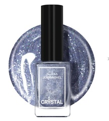 JEANMISHEL CRYSTAL 707 Лак для ногтей с блестками 3D эффект голографии 12мл