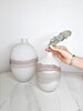 Ваза Flowing white vase B