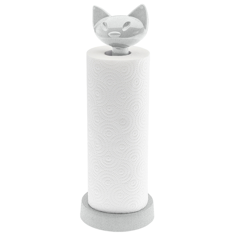 Держатель для бумажных полотенец miaou, organic, серый