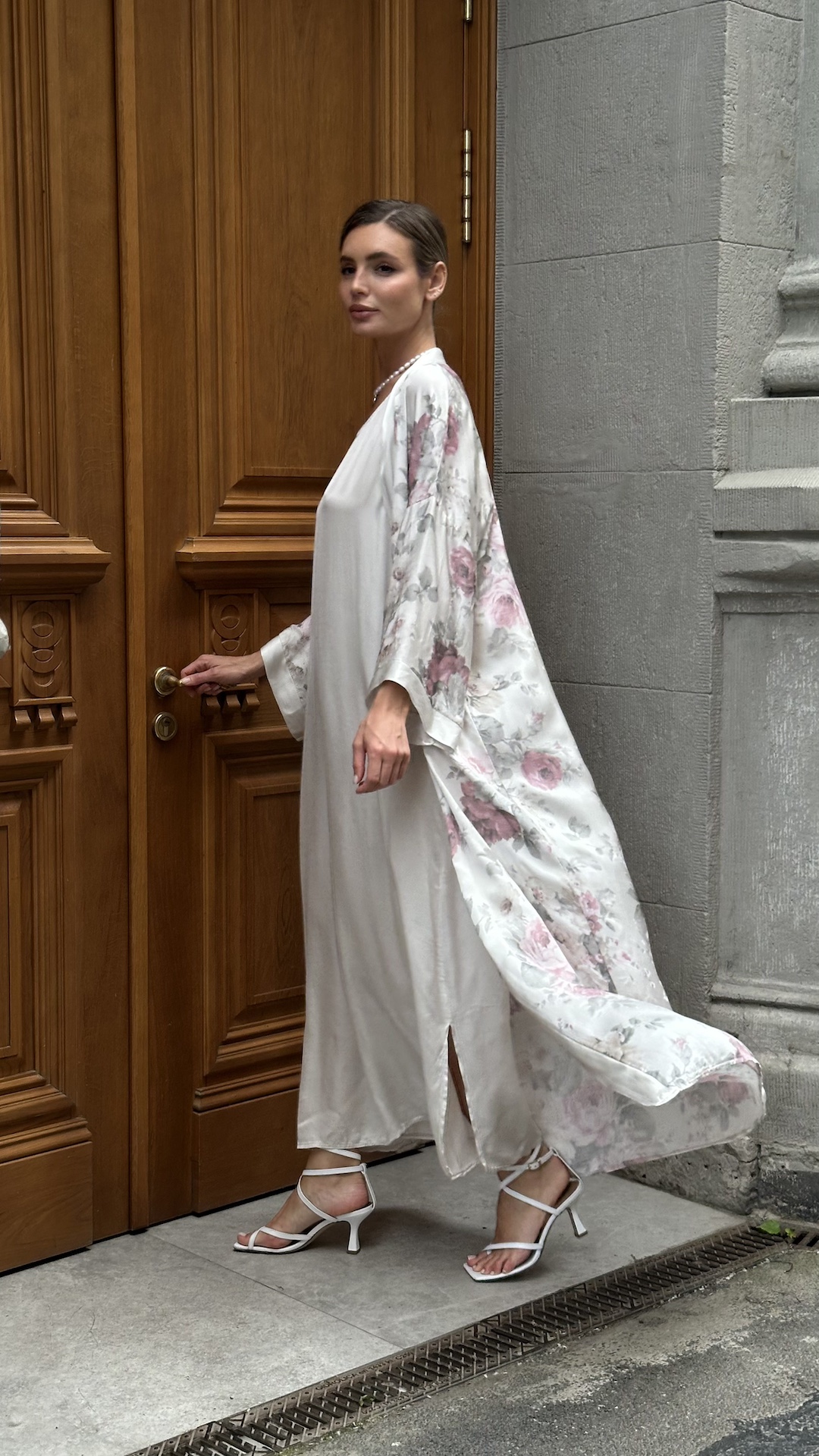 Платье oversize из вискозы