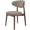 Стул Holmes, бежевый, ножки орех