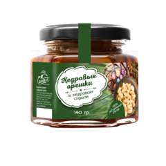 Кедровый орех в кедровом сиропе 140 г Сам бы ел