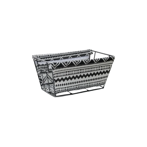 Металлическая корзина для хранения со сьемным чехлом (1)