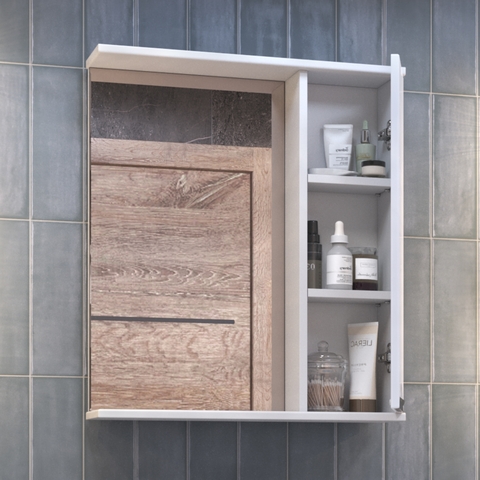 Шкаф навесной с зеркалом Callao 600 (правый)