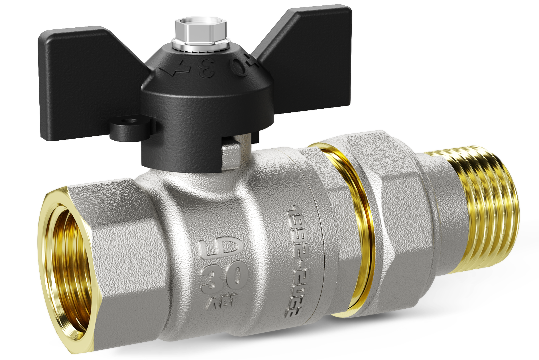 Кран шаровой LD Pride 1