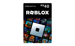 Карта оплаты Roblox 40 BRL Brazil [Цифровая версия] (для ПК, цифровой код доступа)