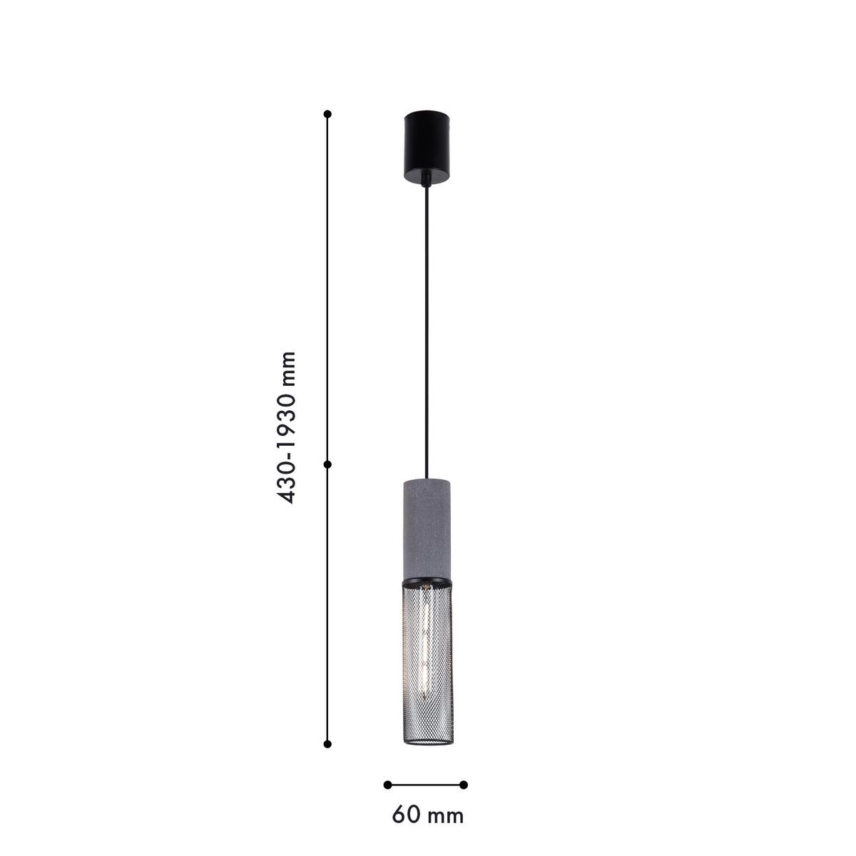 Подвесной светильник Favourite Cementita 4272-1P