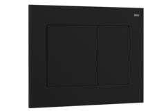 Скоро на складе! Панель двойного смыва RIVO Touch line Черный матовый (matte BLACK)