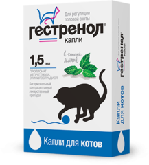 Гестренол капли для регуляции половой охоты