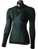 Премиальный комплект термобелья Mico Extra Dry Skintech Black-Blue женский