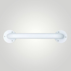 Поручень прямой 450 мм нерж. сталь NOFER 15054.45.W белый