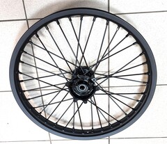 Передний колёсный диск для Honda CR125 / CR250 / CRF250 / CRF450 2002-2025 г.в. / 1.6*21 черный