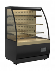 Кондитерская витрина Carboma K70 VM 0,9-2 STANDARD открытая, горка (версия 2.0) (Flandria 2)