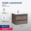 Aquanet 271946 Тумба с раковиной Lino 70 Дуб Веллингтон (271946)
