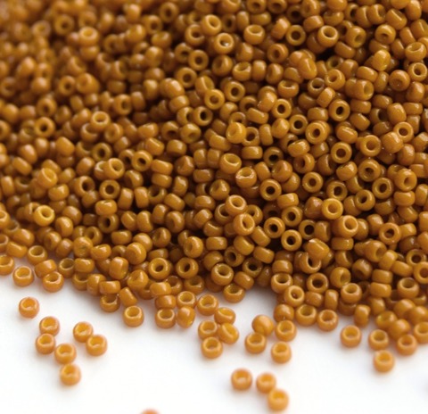 15/0 RR-4456 Бисер круглый Миюки Боярышник непрозрачный /Miyuki round 15/0 duracoat opaque hawthorne