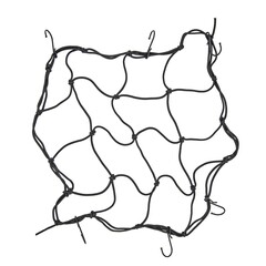 Сетка багажная для крепления груза, с крючками, 400х400мм, шт. (РемоКолор) 62-5-200