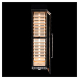 Винный шкаф MEYVEL MV106-KST2 (Slim) 385 л 450х695х1800 мм черный