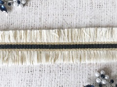 Тесьма текстиль люрекс жаккард, ш. 3 см.