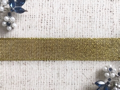 Лента парча,  ш. 2 см.