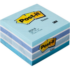 Стикеры Post-it Original 76х76 мм пастельные 5 цветов (1 блок, 450 листов)