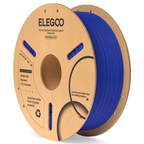 Пластик для 3D-печати Elegoo PLA, 1.75 мм, 1 кг, тёмно-синий (Dark Blue), 50.203.0068