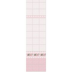 Панель ПВХ Novita 3D Шиповник фон 2700х250мм