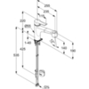 Kludi MIX 329420575 однорычажный смеситель для кухни; Multi; выдвижной излив; для безнапорных водонагревателей