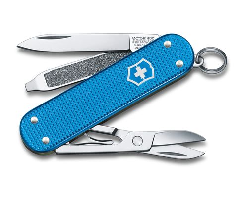 Нож-брелок Victorinox Classic Alox LE 2020, Aqua Blue (0.6221.L20)