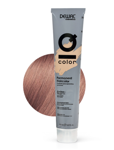 Краситель перманентный 9.52 Very light rose pearl blonde IQ COLOR DEWAL Cosmetics, 90 мл