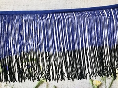 Тесьма текстиль бахрома градиент, ш. 50 см