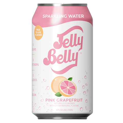 Газированный напиток Jelly Belly Pink Grapefruit Розовый Грейфрут 0,355 мл