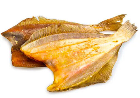 Камбала Ерш вяленая с икрой~500г