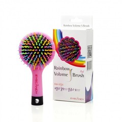 Расческа для объема с зеркалом "Rainbow Volume Brush"