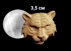 Силиконовый молд № 503/4 Голова тигра
