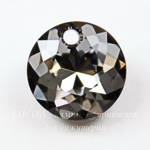 6430 Подвеска Сваровски Classic Cut Crystal Silver Night (10 мм)