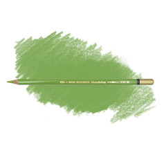 Карандаш художественный акварельный MONDELUZ, цвет 62 яблочный зеленый