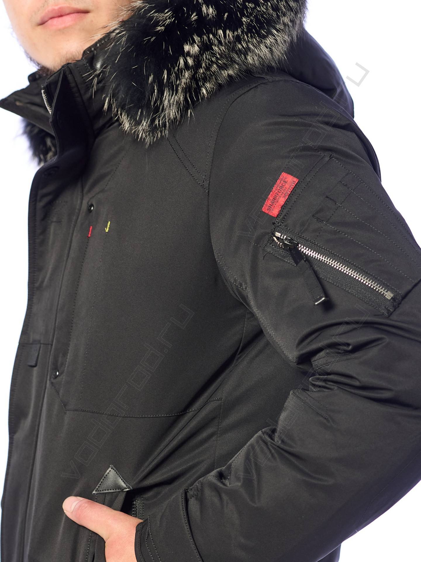 Куртка зимняя SHARK FORCE 22118 (черная)