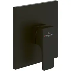 Villeroy&Boch TVS125002000K5 TVS125002000K5 ARCHITECTURA SQUARE Однорычажный смеситель скрытого монтажа, материал: Латунь, Чёрный (ДО ОКОНЧАНИЯ ОСТАТКОВ) фото
