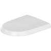 Duravit 26890000 Duravit  Qatego Сиденье для унитаза с шарнирами  из нерж.стали,  SoftClose, цвет белый
