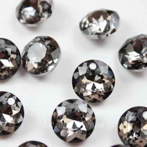6430 Подвеска Сваровски Classic Cut Crystal Silver Night (10 мм)