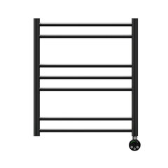 Полотенцесушитель электрический Lemark Ursus - LM72607EBL (П7 500x600), левый/правый, черный