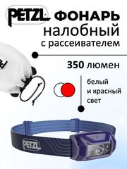 Фонарь налобный Petzl Tikka Blue синий 2022