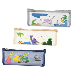 Пенал-косметичка Basir без наполнения, 20,5*8*3,5см, серия "Dino", ассорти